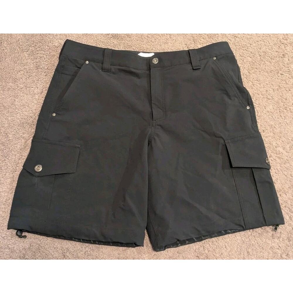 Ten Thousand 9" Tactical Utility Black Cargo Shorts Men's L 36